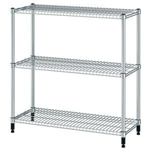 Steelstack M, Shelving unit, galvanised, 92x36x94 cm