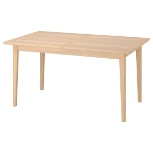 Beechflow, Extendable table, light beech/veneer, 150/205x90 cm