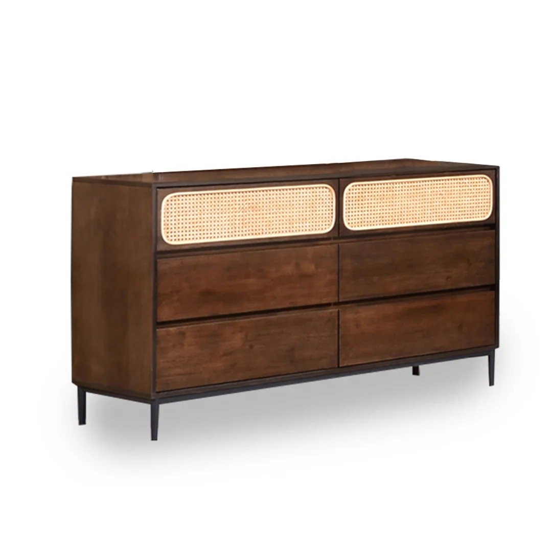 Nova Dressing table, Brown, 140 x 45 x 75cm